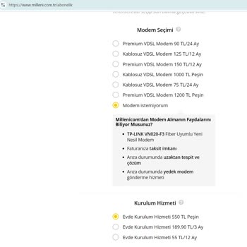Yanıltıcı Bağlantı Ücreti Bilgisiyle Karşılaşma