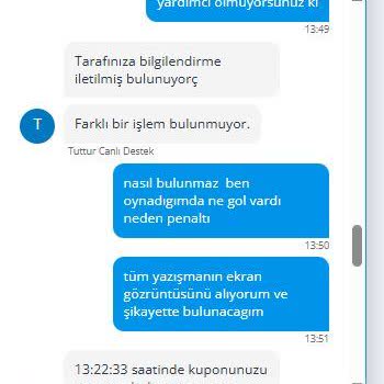 Kazanan Kuponumun Yanlış Sonuçlandırılması