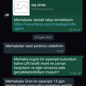 Geciken Sipariş ve İptal Talebi Sorunu