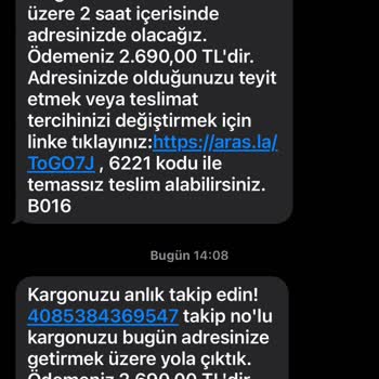 Aras Kargo'nun Teslimat Sorunu ve İletişim Eksikliği