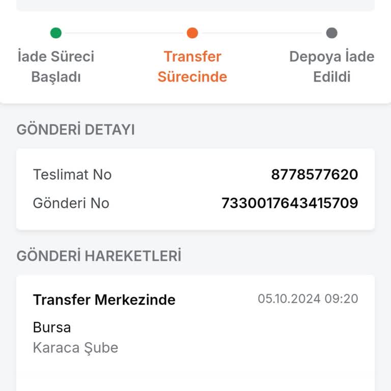 Trendyol Express'in İletişimsiz Kargo İadesi Mağduriyeti