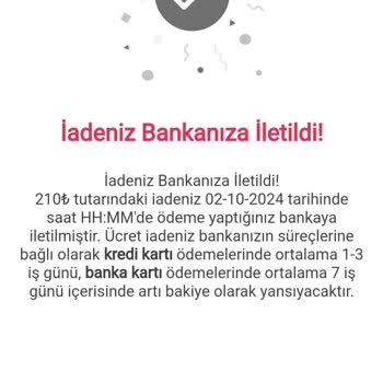 İptal Edilen Siparişler ve Geciken İadeler