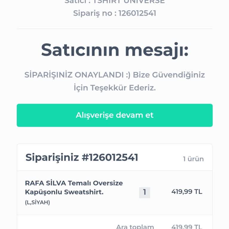 Üyelik Olmadan Sipariş İptali Sorunu