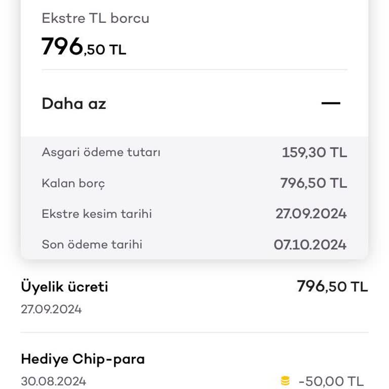 Yıllık Üyelik Ücreti İadesi ve İptal Talebi