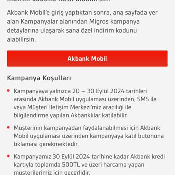 Akbank'ın Kampanya Taahhütlerini Yerine Getirmemesi