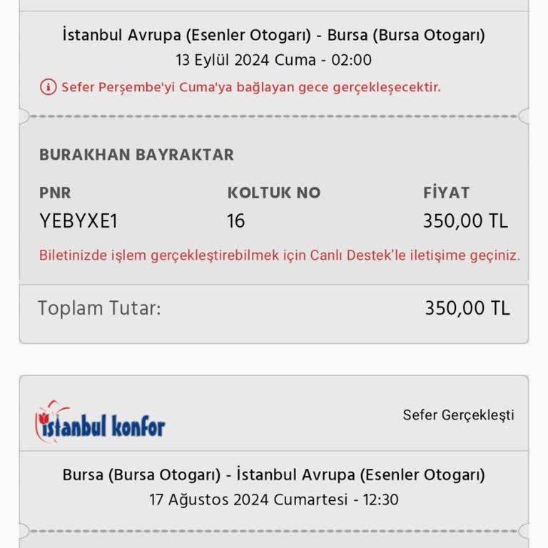 Gece Yarısı Mağduriyeti ve İade Sorunu