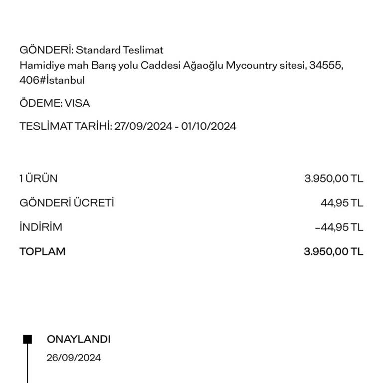 Massimo Dutti'de Sipariş Teslimatı ve İletişim Sorunları