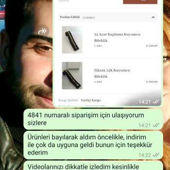 Kaplaması İlk Günden Soyulan Bileklik