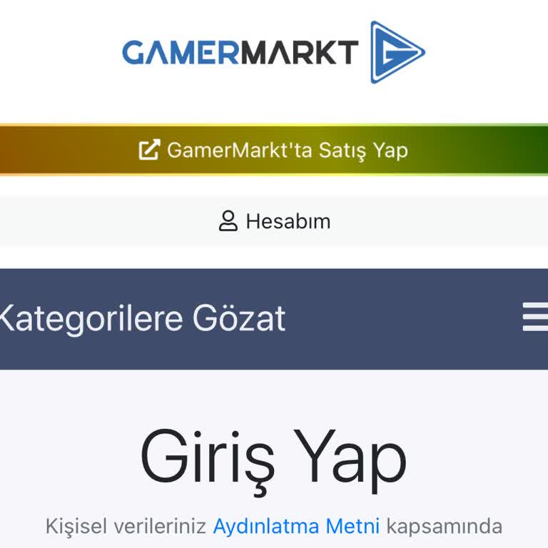 Gamermarkt'ta Para Aktarım Sorunu