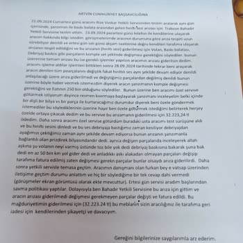 Yanlış Parça Değişimi ve Haksız Kazanç