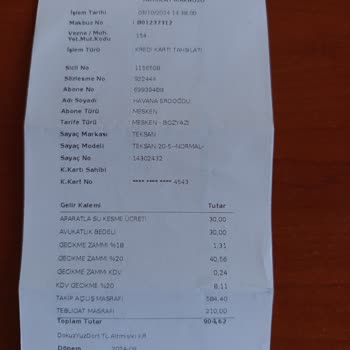 Yanlış Faturalandırma ve İletişim Eksikliği Mağduriyeti