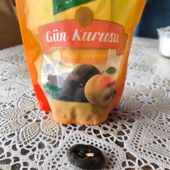 Çerezya Gün Kurusu Kayısının İçinden Çıkan Yabancı Madde Şoku