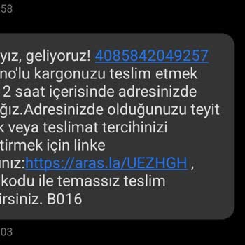 Adres Hatasıyla Teslim Edilmeyen Kargo