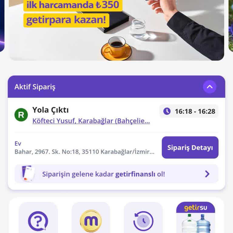 Köfteci Yusuf Siparişi Teslim Edilmiyor