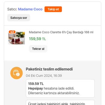 Hepsiburada Sipariş İptali ve Fiyat Artışı Sorunu