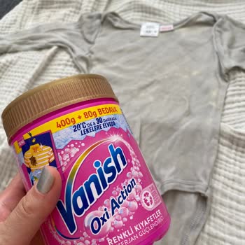 Vanish Oxi Action Çocuğumun Kıyafetlerini Mahvetti
