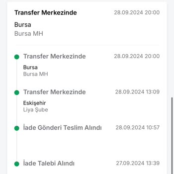 Trendyol İade Kargosu Sürekli Bekletiliyor