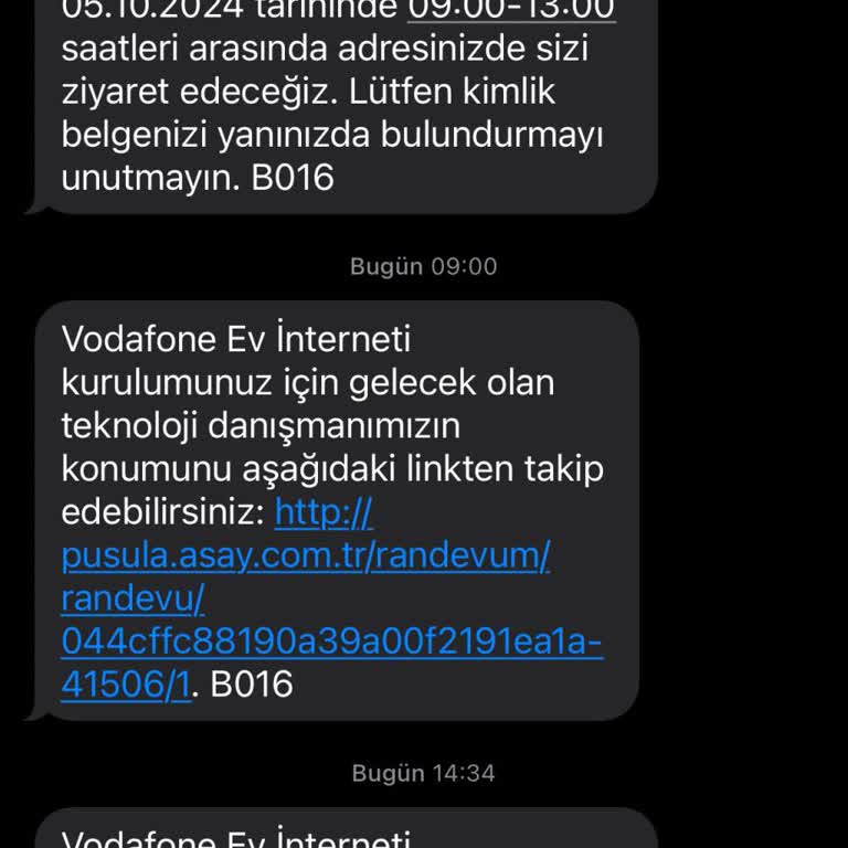 Vodafone ile Bağlantı Sorunu ve İletişimsizlik