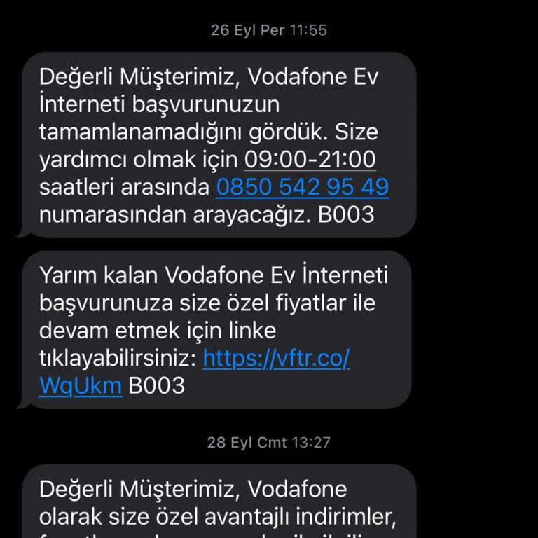 Vodafone İnternet Hizmetinde Yaşanan Sorunlar ve Müşteri Memnuniyetsizliği
