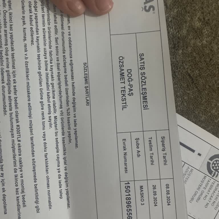 Doğtaş'tan Aldığım Köşe Takımı Teslimatı Sürekli Erteleniyor