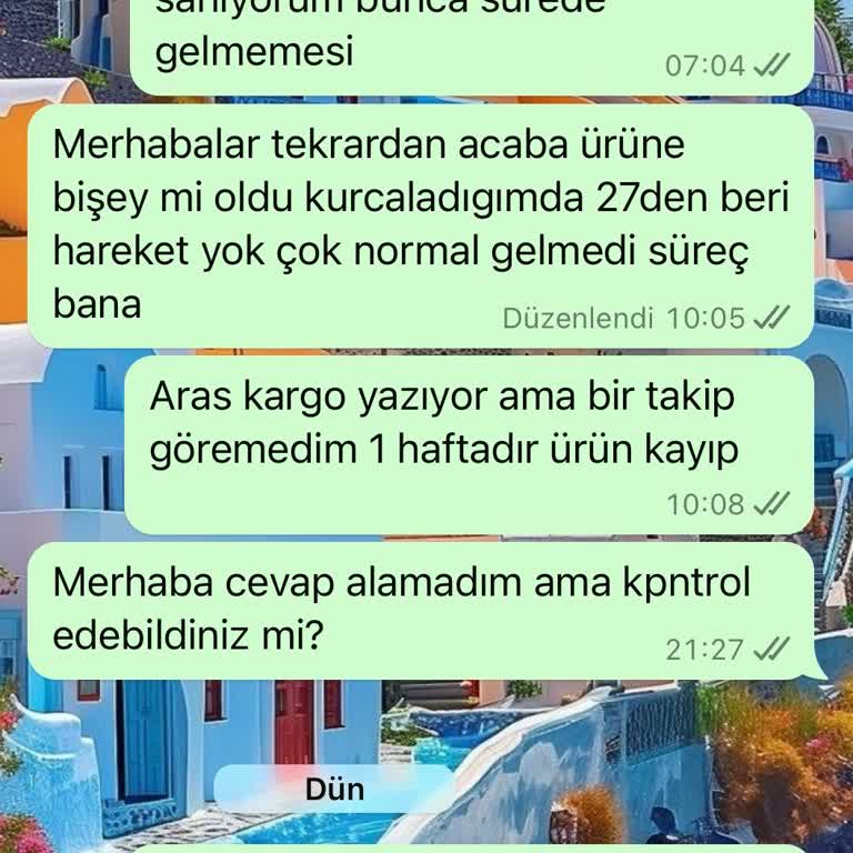 Sipariş Sonrası İletişimsizlik ve Geciken Teslimat