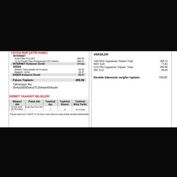 Vodafone Taahhüt Değişikliği ve Fatura Artışı Sorunu