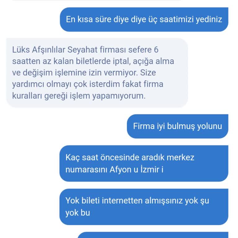 Bilet İptali ve Açığa Alma Sorunu