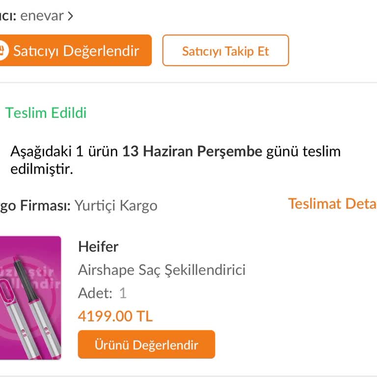 Trendyol'dan Aldığım Fön Makinesi Sürekli Kapanıyor