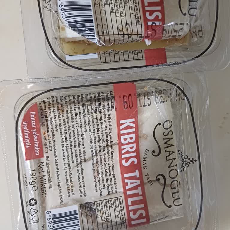 Bozuk Kıbrıs Tatlısı Hayal Kırıklığı