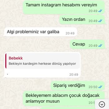 Sipariş Sonrası Sessizlik ve İlgisizlik