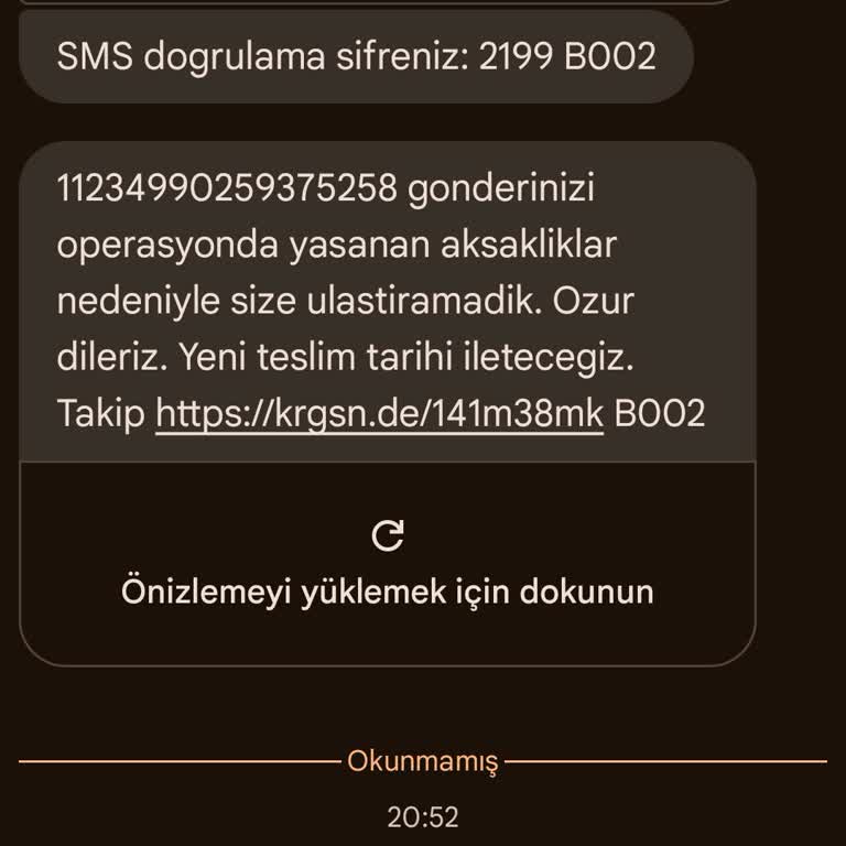 Kargom Gelmedi, Yalan Beyanla Mağdur Edildim!