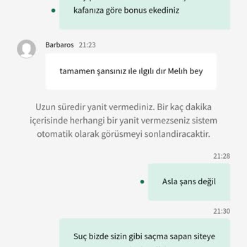 Betpark Bonus Politikası ve Canlı Destek Sorunları
