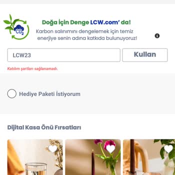 LCW indirim kampanyasında katılım sorunu