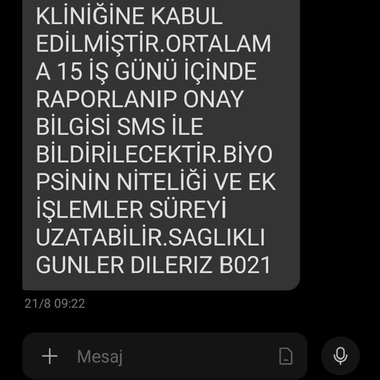 Hastane Sonuç Bildiriminde Gecikme ve İletişimsizlik