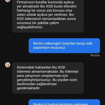 Domebet'te Çekim Sorunu ve Ekstra Ücret Talebi