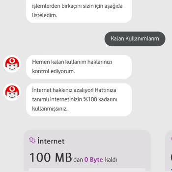 Vodafone Yanımda Uygulamasında Sosyal Medya Paketi Sorunu