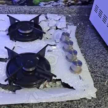Evii Ankastre Ocak Tuz Buz Oldu!