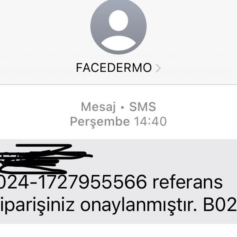Facedermo'dan Aldığım Şampuanın Kargo Bilgisi Gelmedi