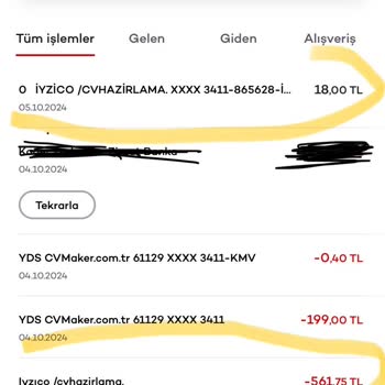 Yanlış İade ve Habersiz Çekim Sorunu