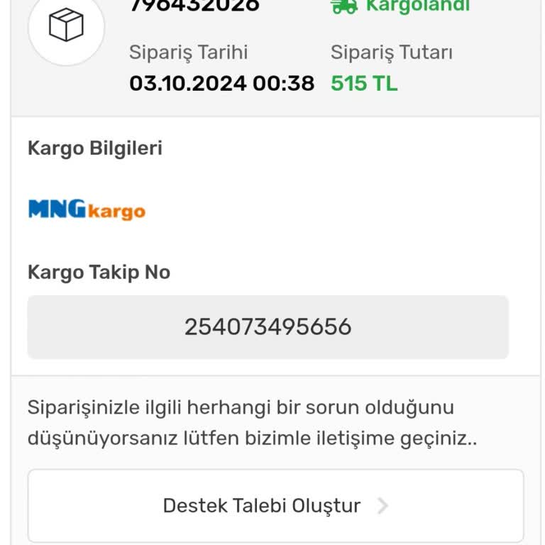 Trabzon Çaylar AVM Kargo Ücreti!