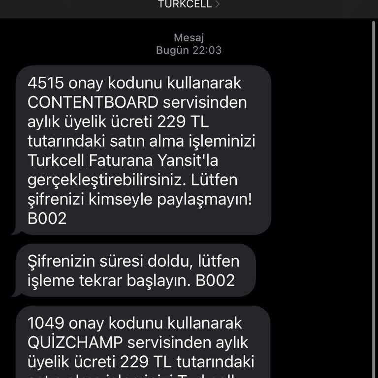 Onaysız Üyelik ve İade Sorunu