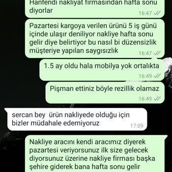 Teslim Edilemeyen Köşe Takımı ve Yanıltıcı Teslimat
