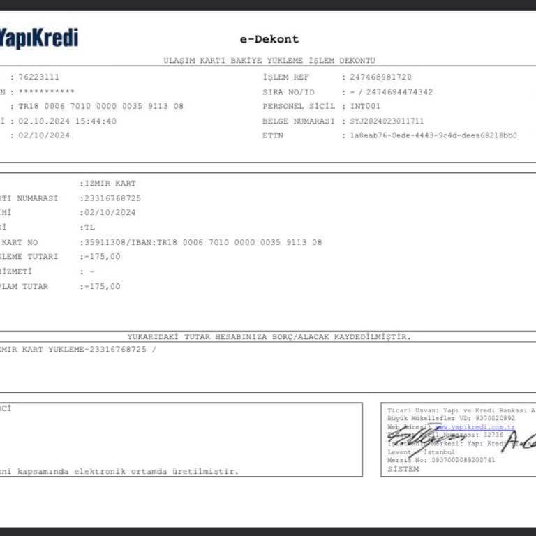 İzmirim Kart Para Yükleme Sorunu