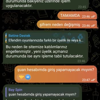 Betine.com'da Kazanç Mağduriyeti