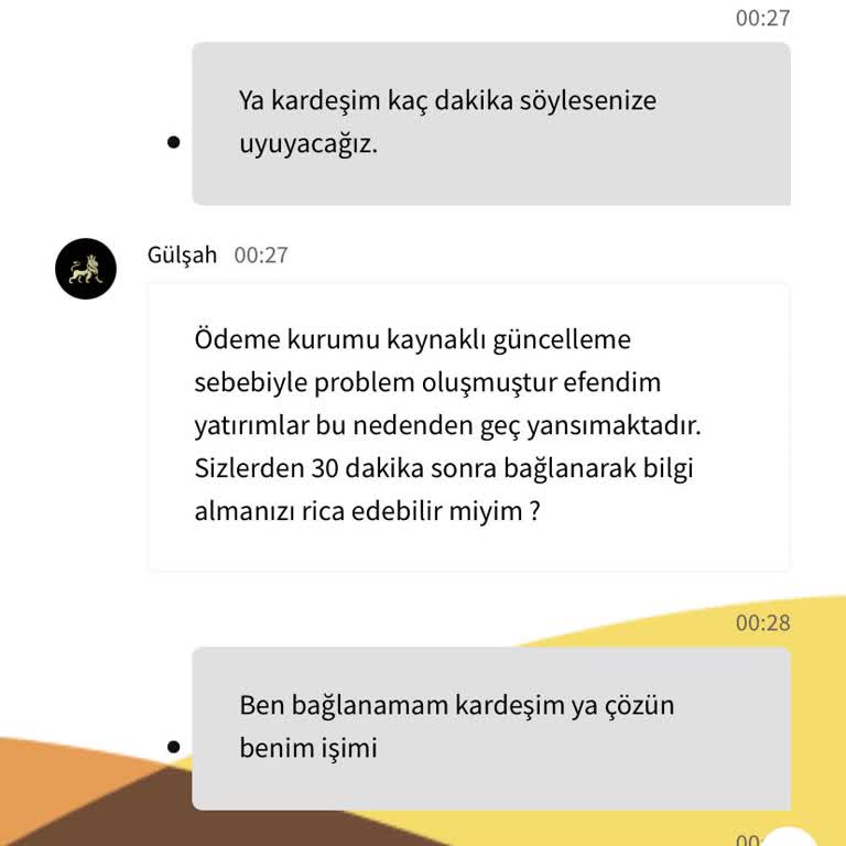 Havale İşlemi Yapılamıyor ve Destek Yok