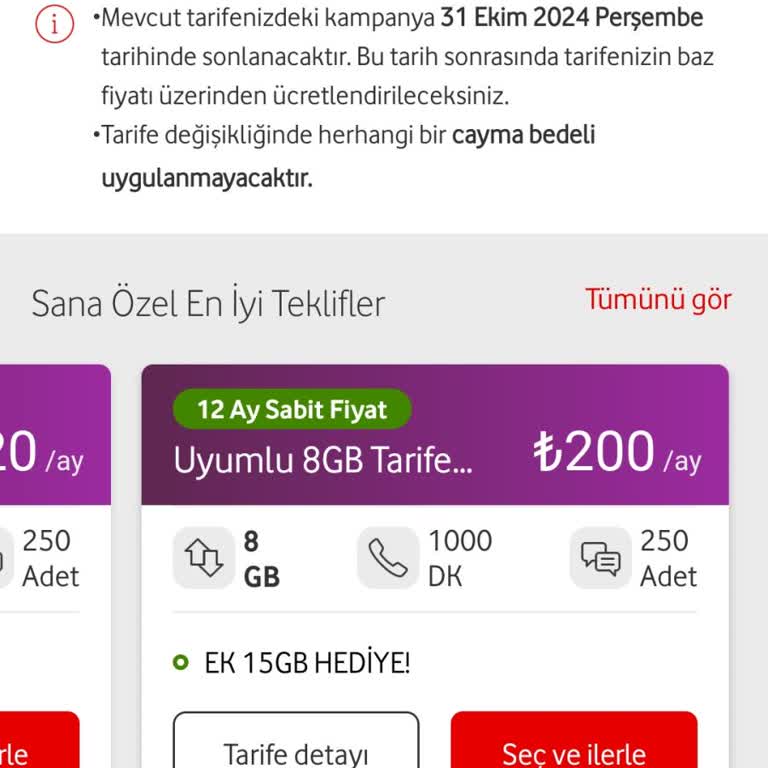 Vodafone'dan Fahiş Fiyat Artışı ve Haksız Fatura