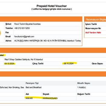 Sheraton Ataköy'de Yanıltıcı Oda Deneyimi ve Eksik Hizmet