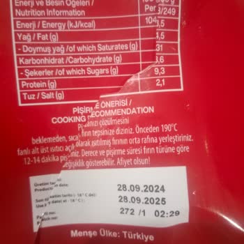 BİM Marketten Alınan Pizzadan Plastik Parça Çıkması