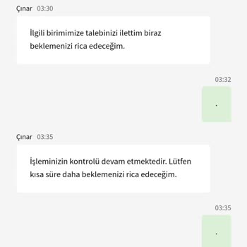 Çekim İşlemlerinde Yaşanan Sorunlar ve Yanıltıcı Bilgilendirme