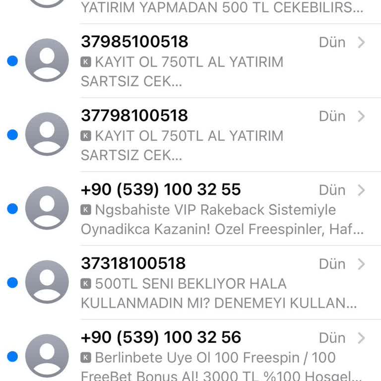 Vodafone Mesaj Engelleme Sorunu